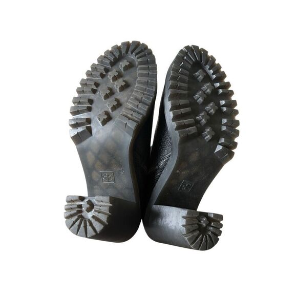 Dr. Martens Magdalena Aunt Sally Leather Chunky Boots size EU 43 US 11 Black - Picture 10 of 13